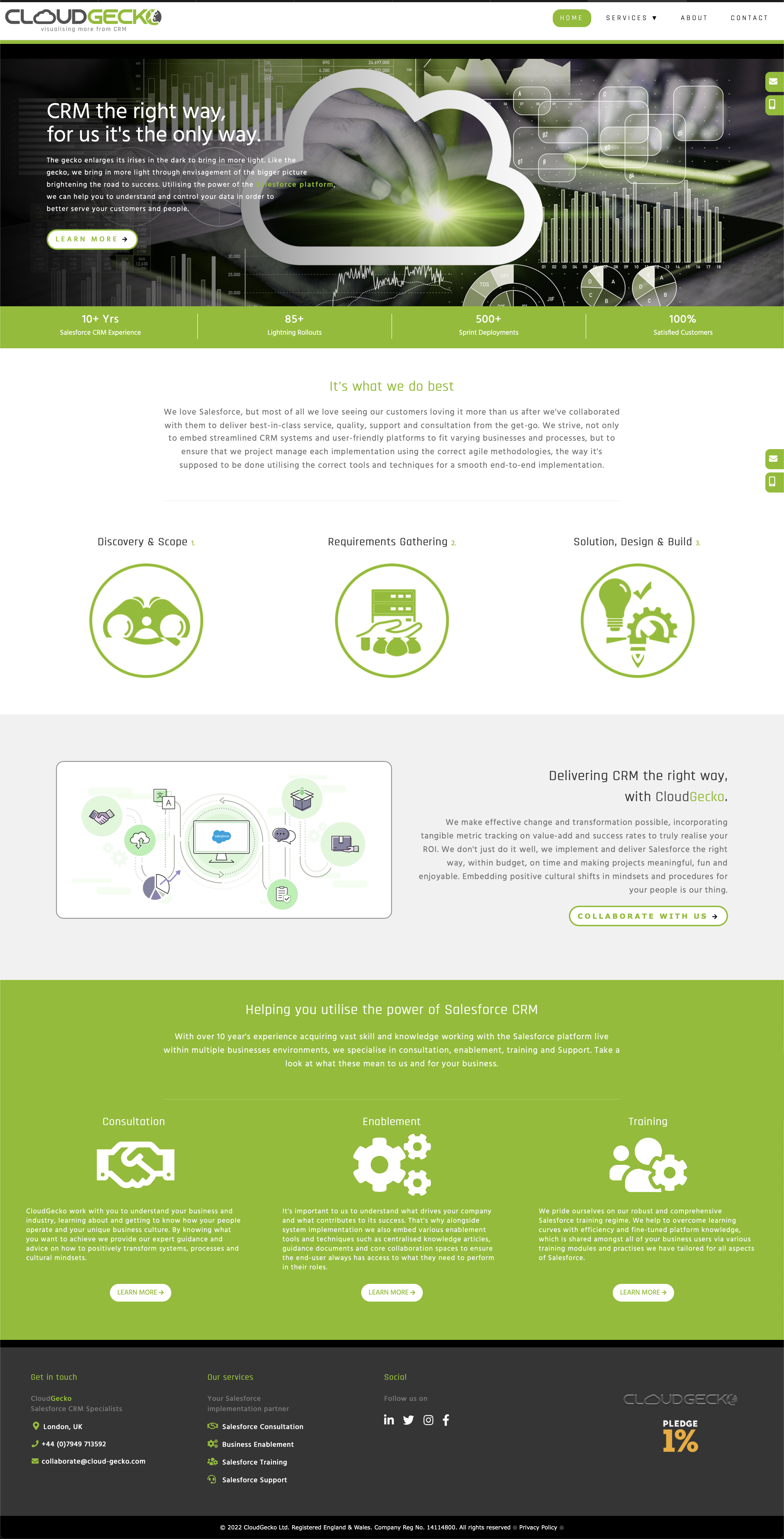 Bold Tri-Colour website design by Jagz Bains, Web Designer and Web Developer