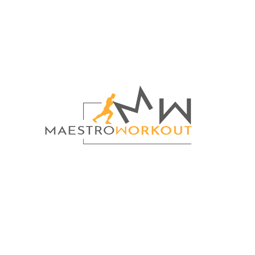 Color switch example logo for a personal trainer by Jagz Bains, Creative Consultant